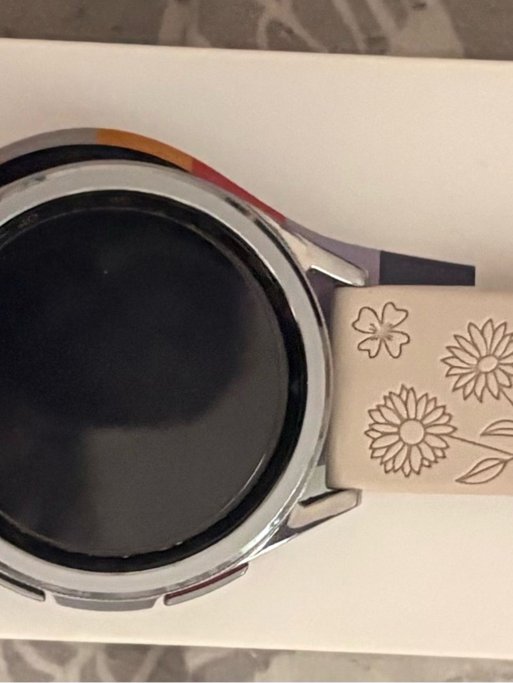 Samsung Galaxy Watch6 Classic (43mm, Sliver , model SM R955u with original box
